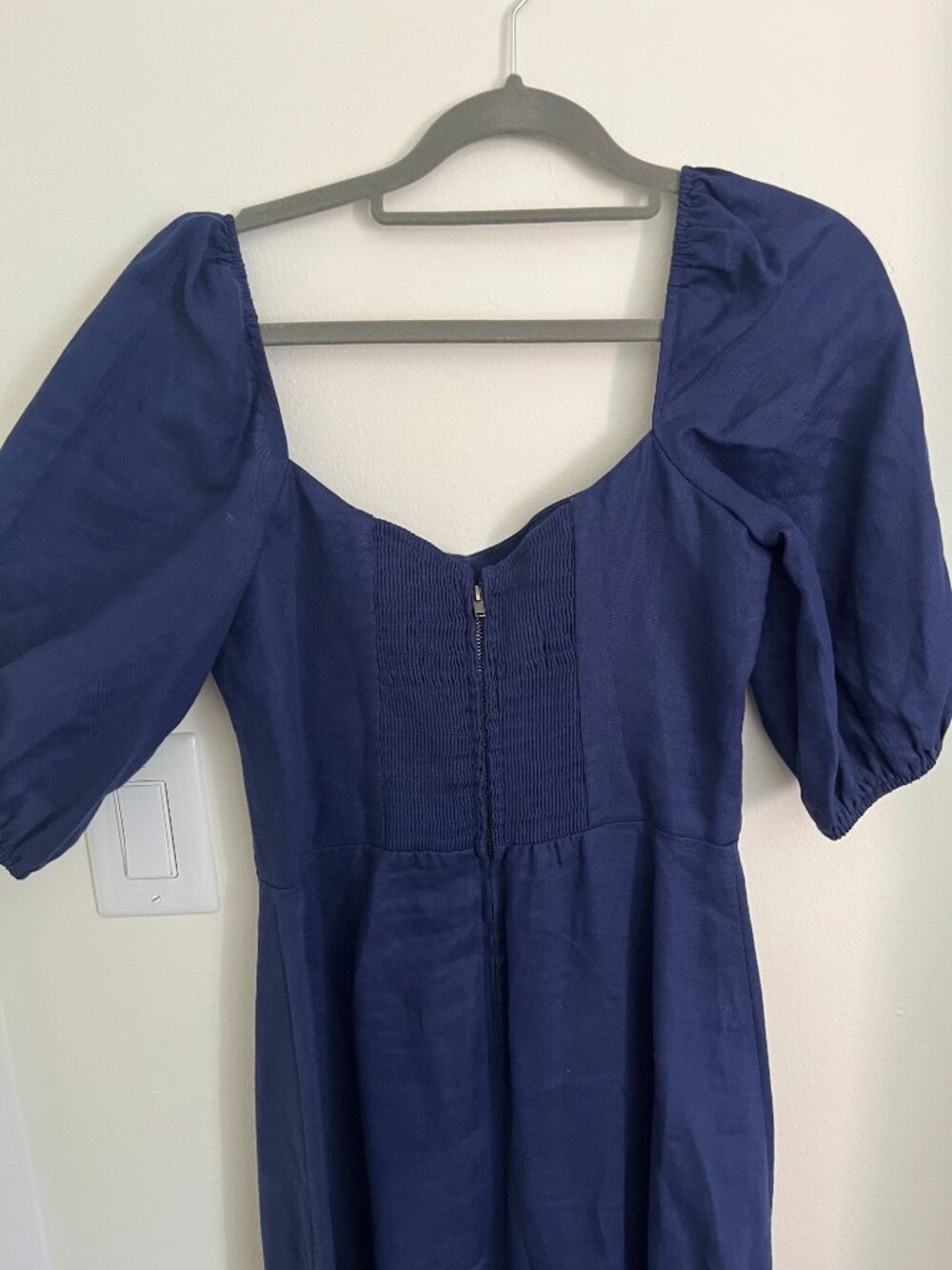 Reformation Belgium Linen Midi Dress - Picture 6 of 8